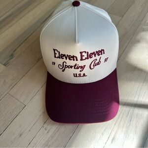 Eleven eleven trucker hat